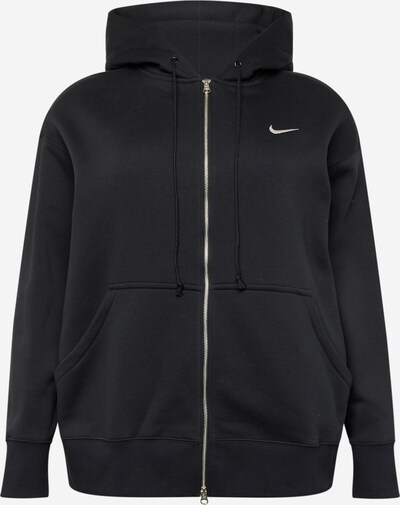 Nike Sportswear Sportovní mikina - černá / bílá, Produkt