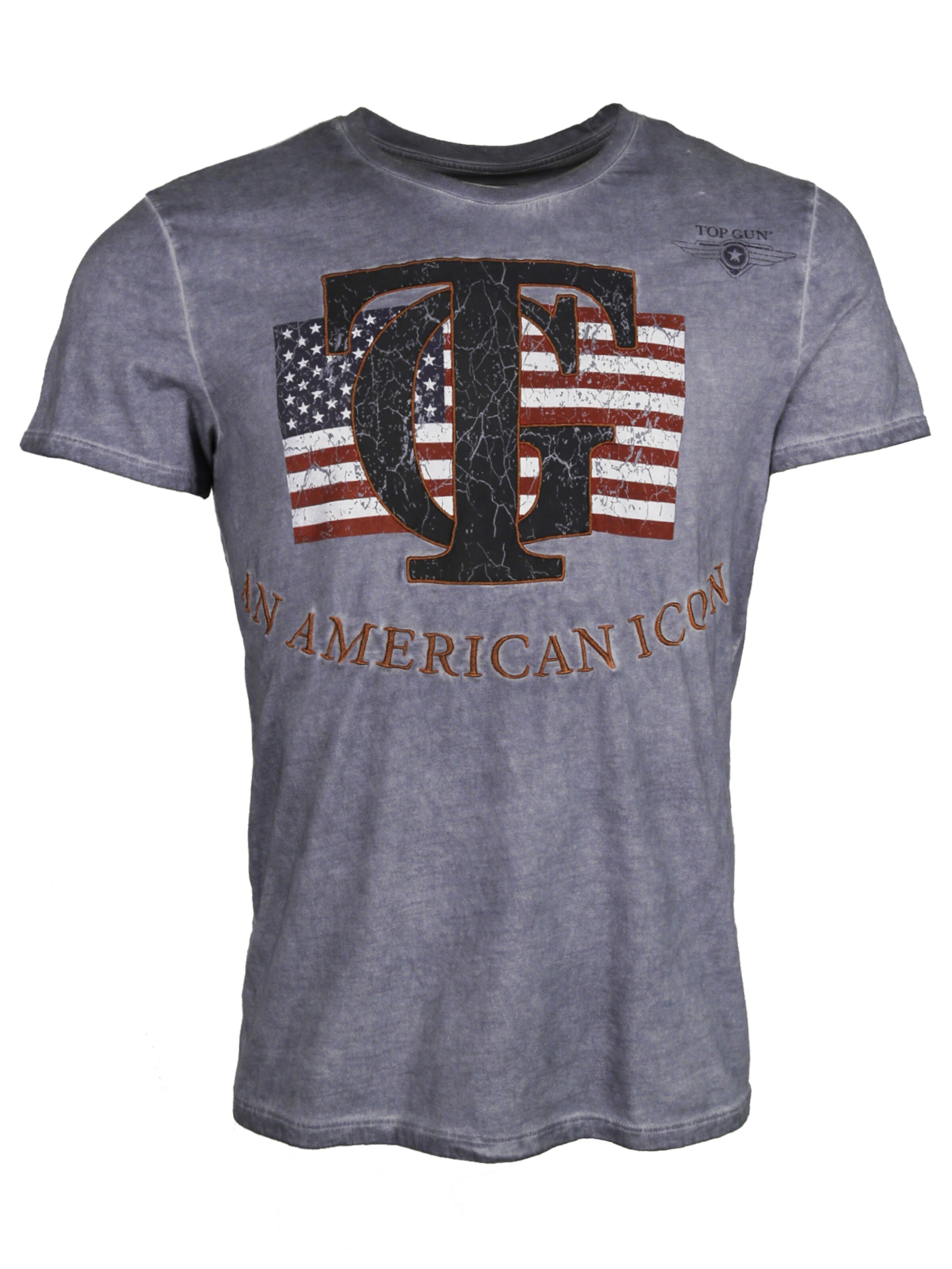 TOP GUN Shirt ' TG20201113 ' in Blue: front