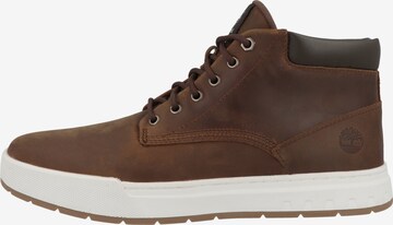 TIMBERLAND Lace-up boots 'Maple Grove' in Brown