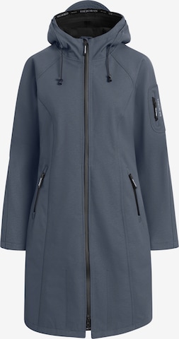 ILSE JACOBSEN Raincoat in Blue: front