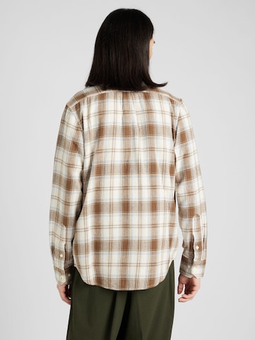 Lee Regular fit Button Up Shirt 'LEESURE' in Beige