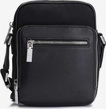 Kazar Crossbody Bag in Black: front