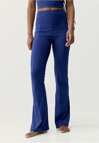 Regular Leggings 'Saori' Born Living Yoga en bleu : devant
