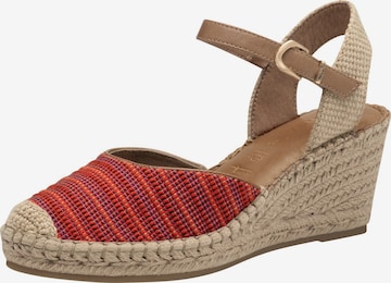 Tamaris Espadrilles in Red: front