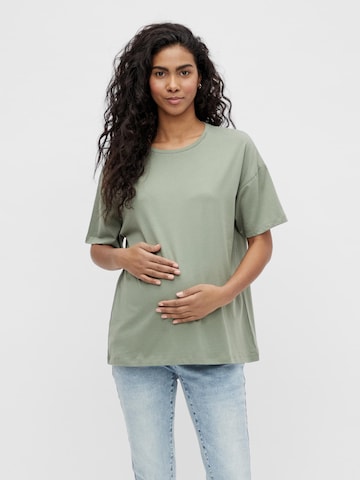 MAMALICIOUS Shirt 'Mary' in Green: front