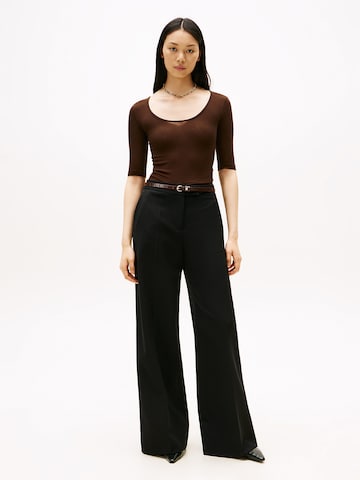 T-shirt TOMMY HILFIGER en marron