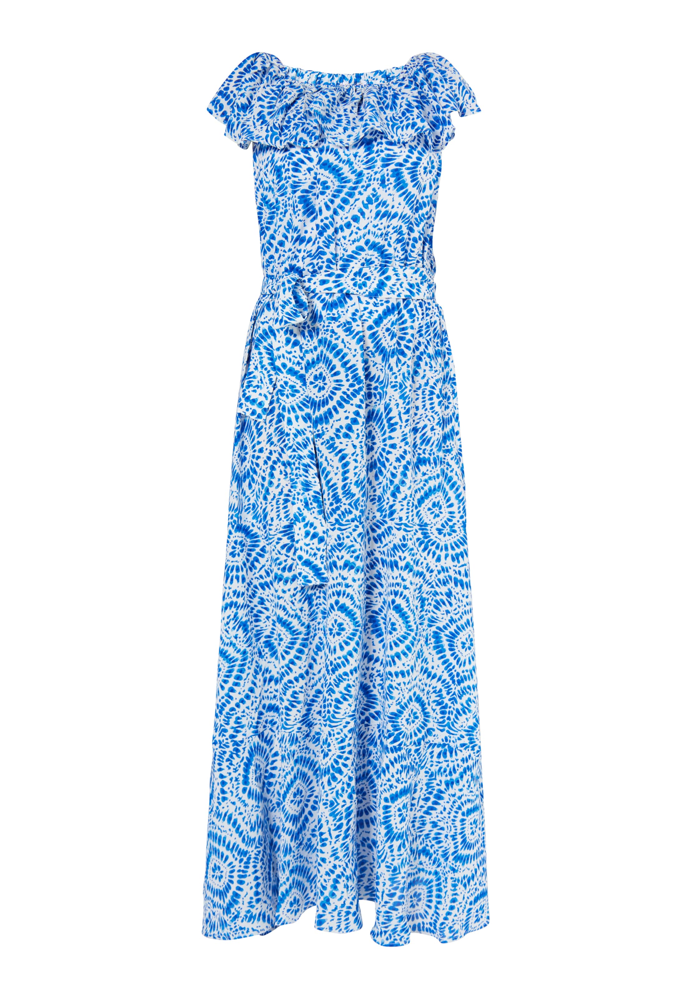 IZIA Summer dress in Blue: front