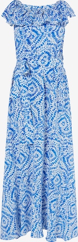 IZIA Summer Dress in Blue: front