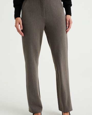 Regular Pantalon WE Fashion en gris