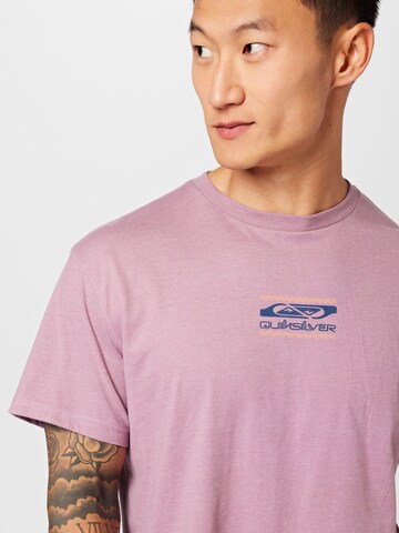 QUIKSILVER Sportshirt 'WORLD TOUR 92' in Lila