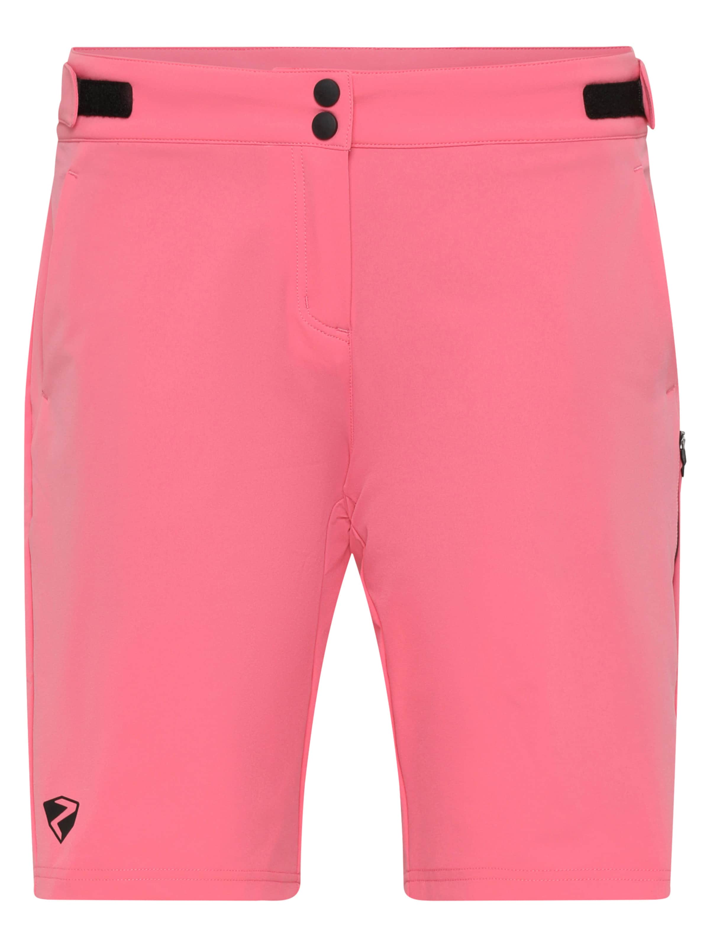 ZIENER Regular Athletic Pants 'Nilsa' in Pink: front