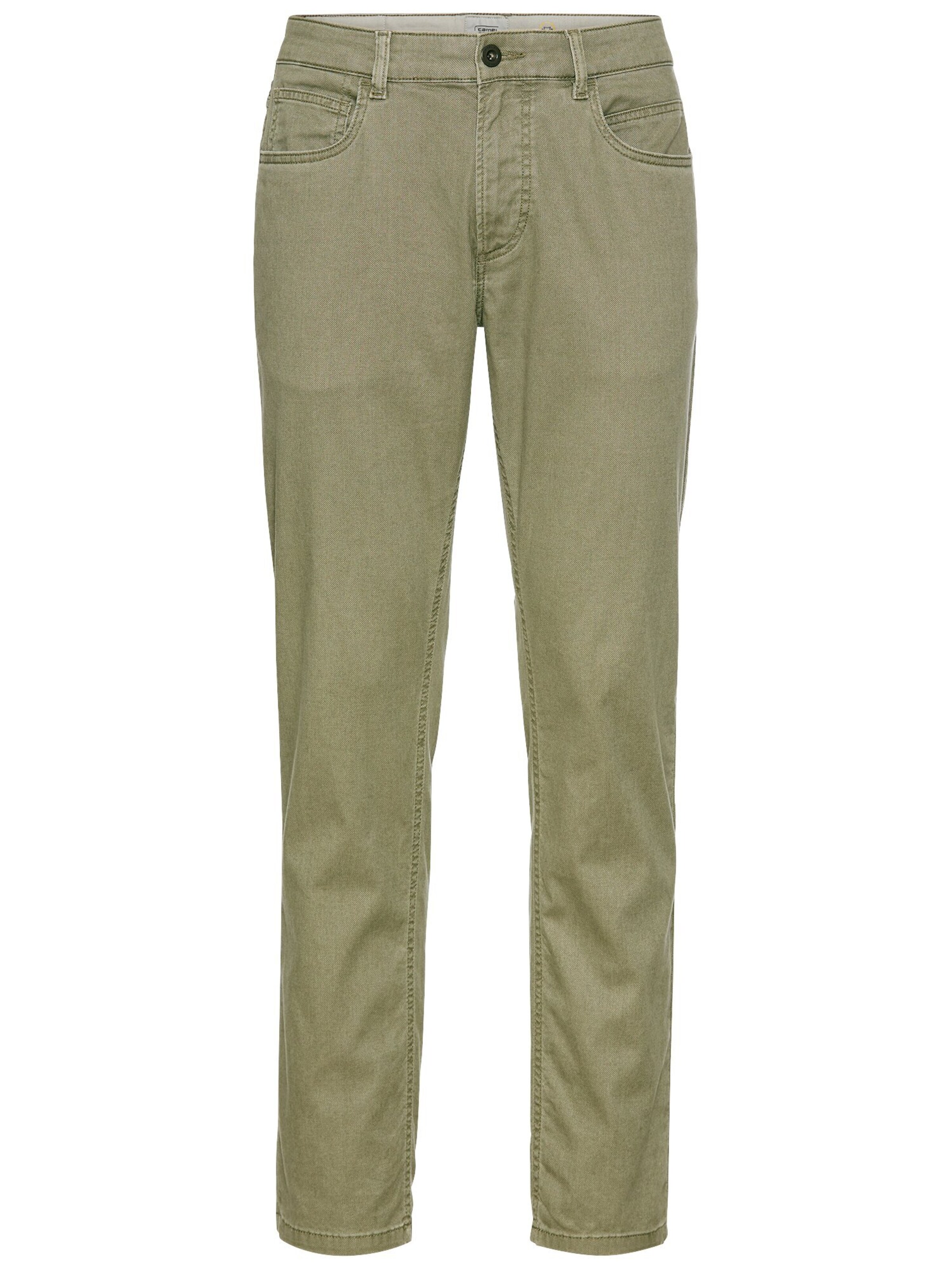 CAMEL ACTIVE Regular Fit 5-Pocket Hose in Grün: Vorderseite