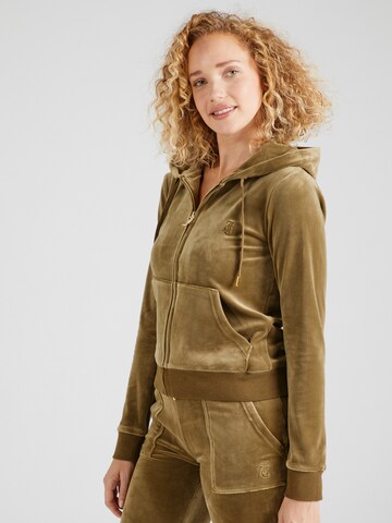 Veste de survêtement 'ROBERTSON' Juicy Couture en vert : devant