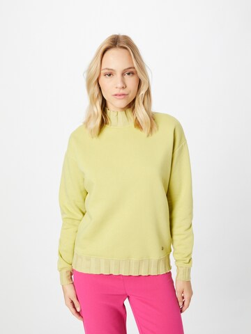 Key Largo Sweatshirt 'GRATEFUL' i gul: framsida