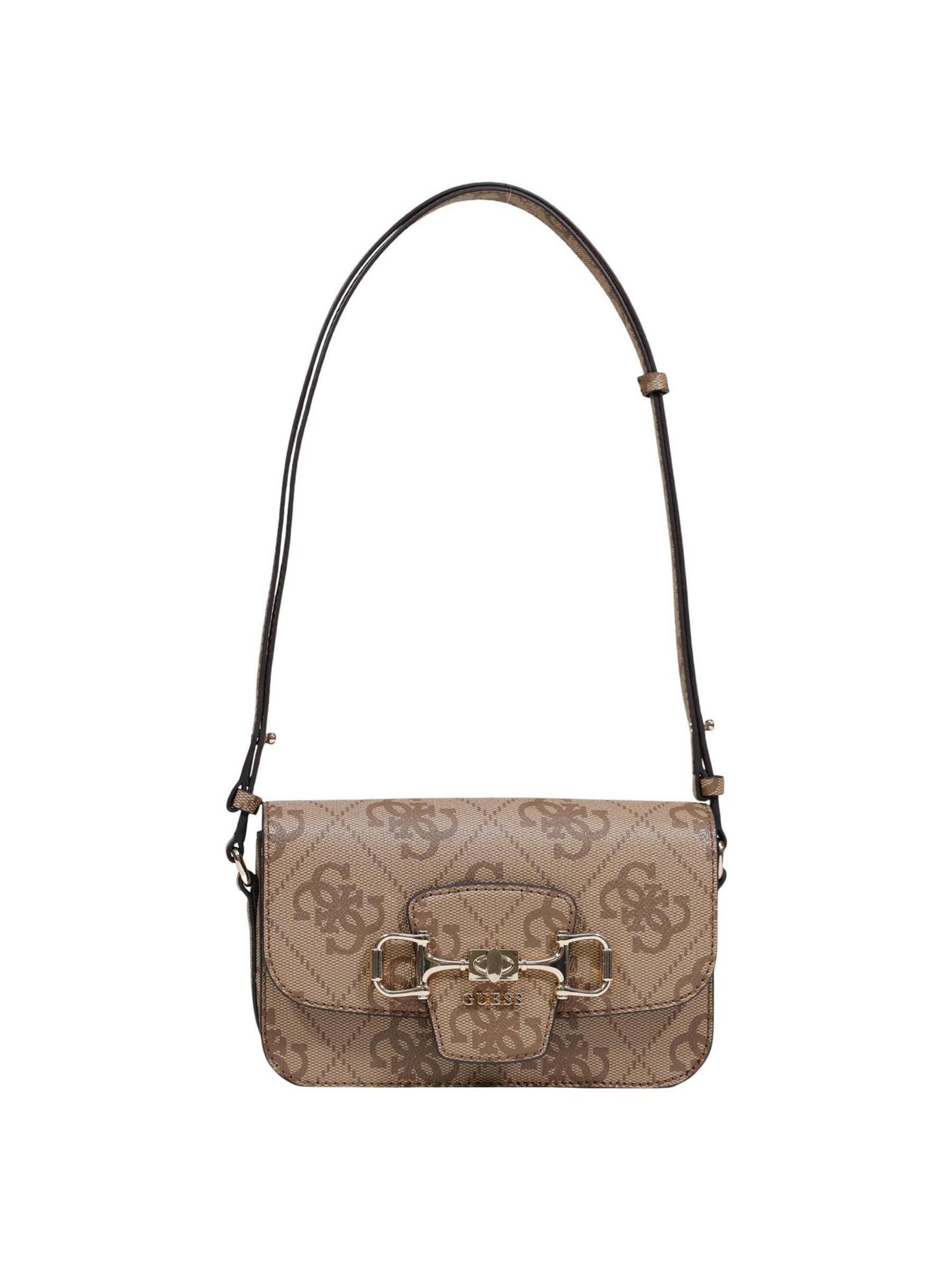 GUESS Shoulder bag 'JANIE' in Beige: front