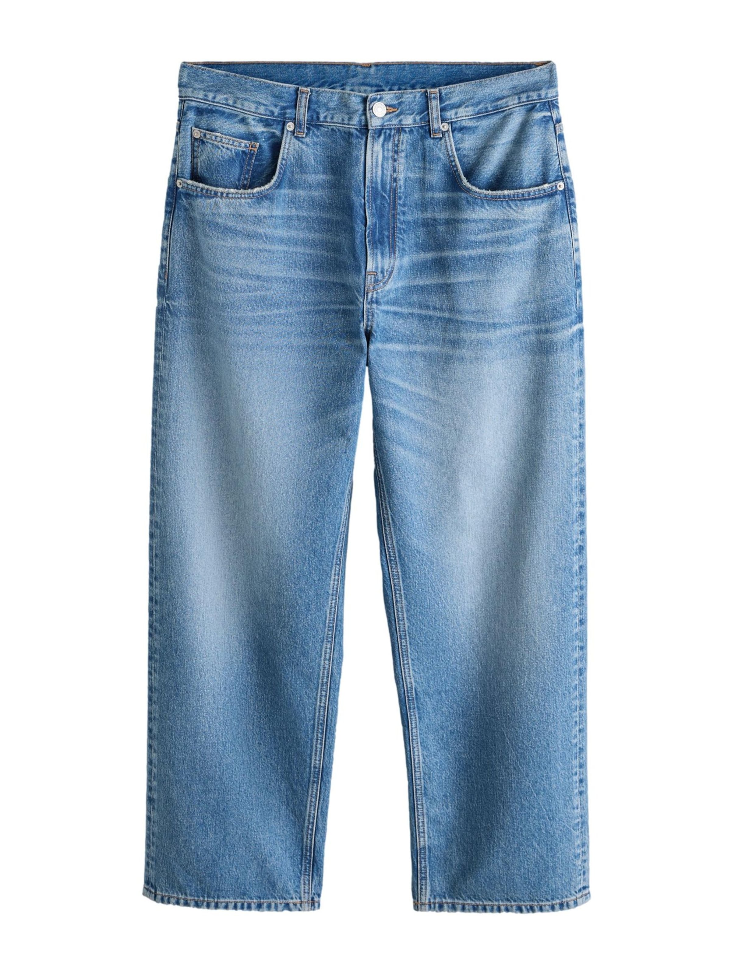 Next Baggy Džínsy 'Authentic' - Modrá: predná strana