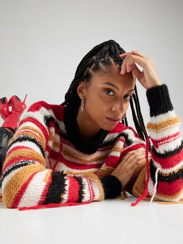 PATRIZIA PEPE - Pullover 'MAGLIA' em vermelho