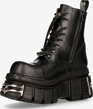 Boots 'M.NEWMILI083-S37' di New Rock in nero: frontale