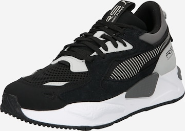 PUMA Platform trainers 'Reinvention' in Black: front