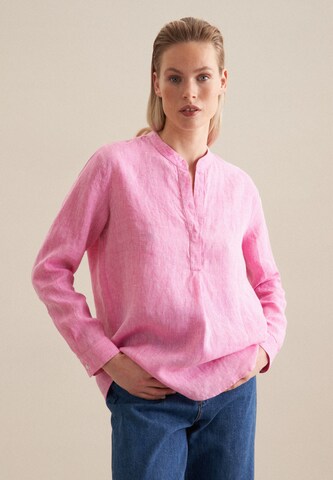 Chemisier SEIDENSTICKER en rose : devant