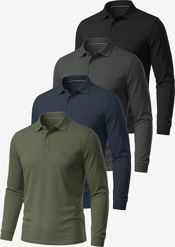 normani Poloshirt 'Lyroe' in Mischfarben: Vorderseite