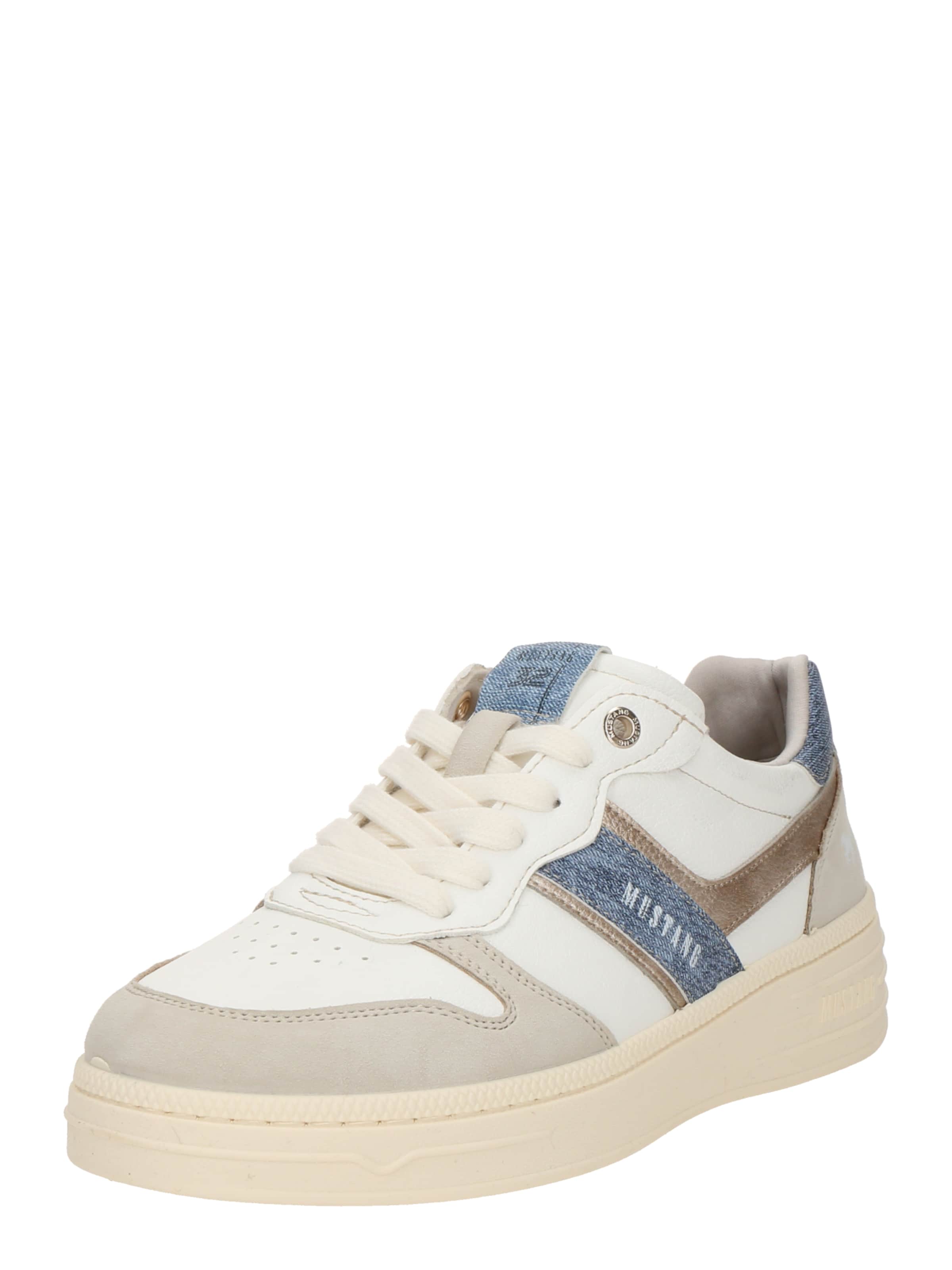 Sneaker bassa di MUSTANG in bianco: frontale