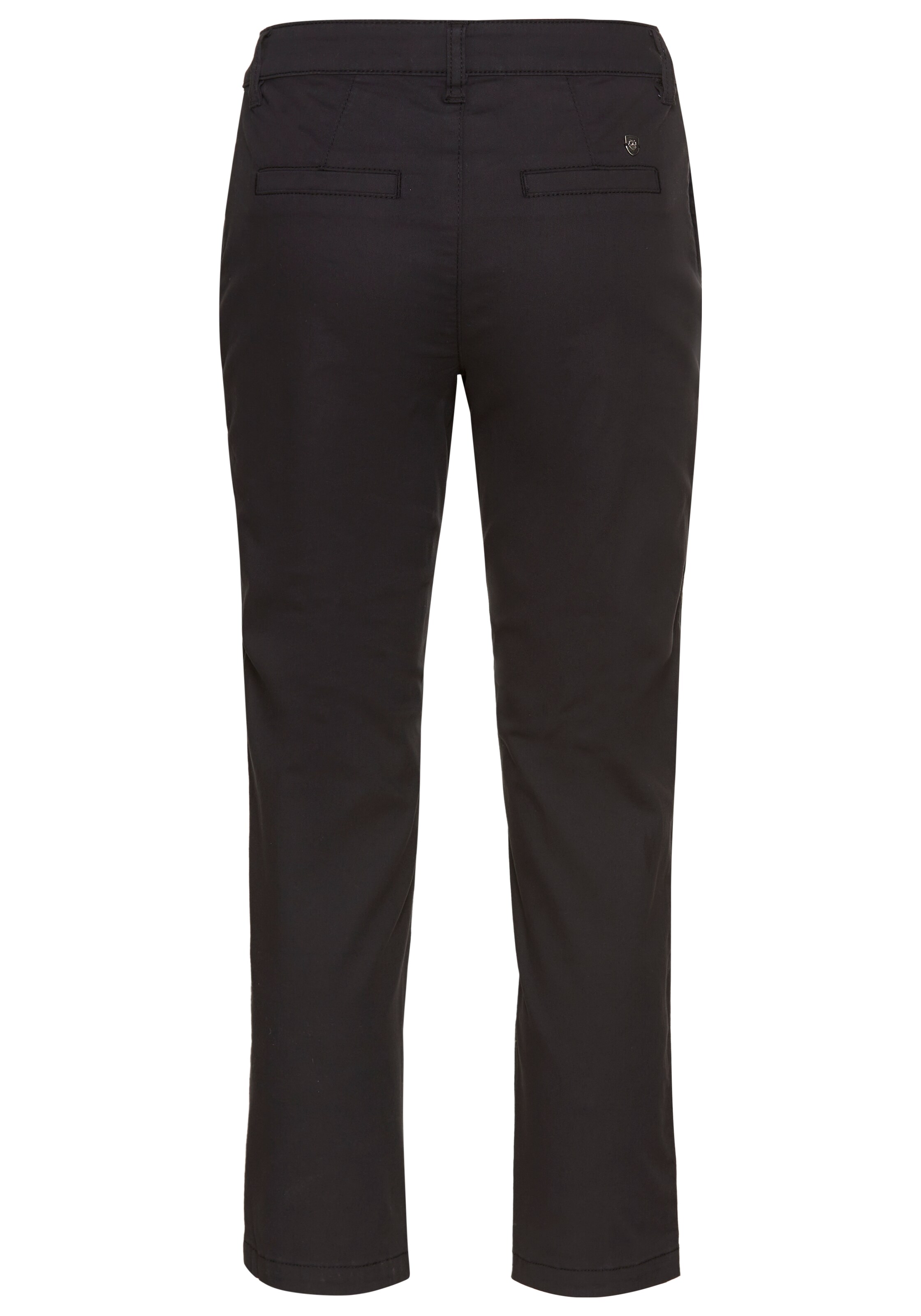 DELMAO Regular Pants in Black