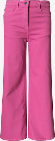 s.Oliver Wide leg Jeans in Pink: front