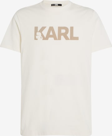 Karl Lagerfeld T-shirt i vit: framsida