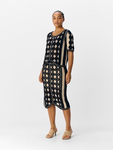 OBJECT Gebreid vest 'OBJWasila' in Beige