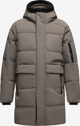 Cappotto invernale di s.Oliver in marrone: frontale