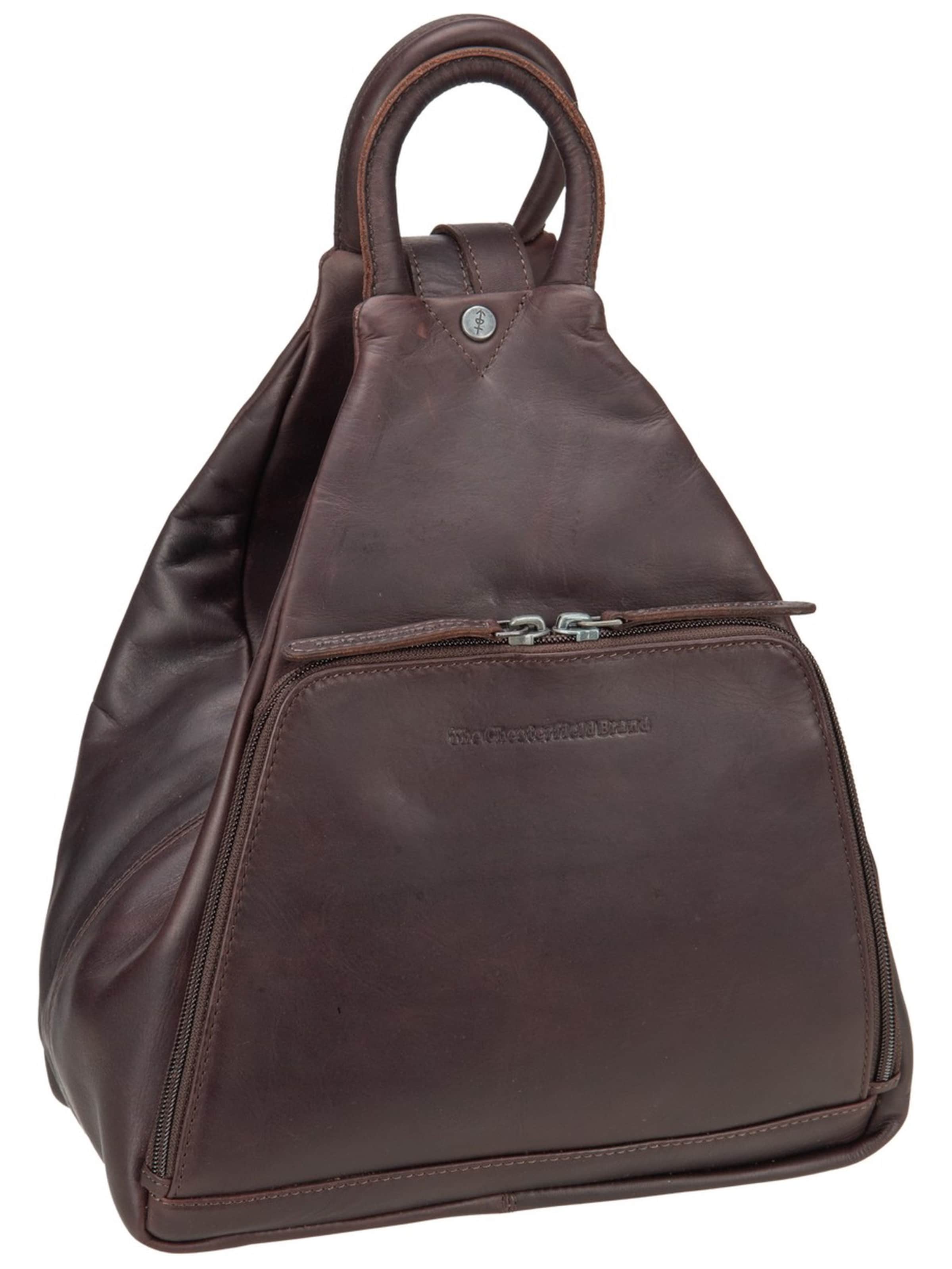 The Chesterfield Brand Backpack 'Howard' in Brown: front