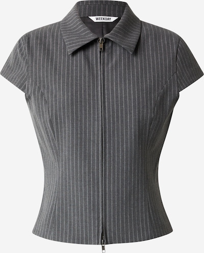 Palaidinė 'Dani' iš WEEKDAY, spalva – tamsiai pilka / juoda / balta, Prekių apžvalga