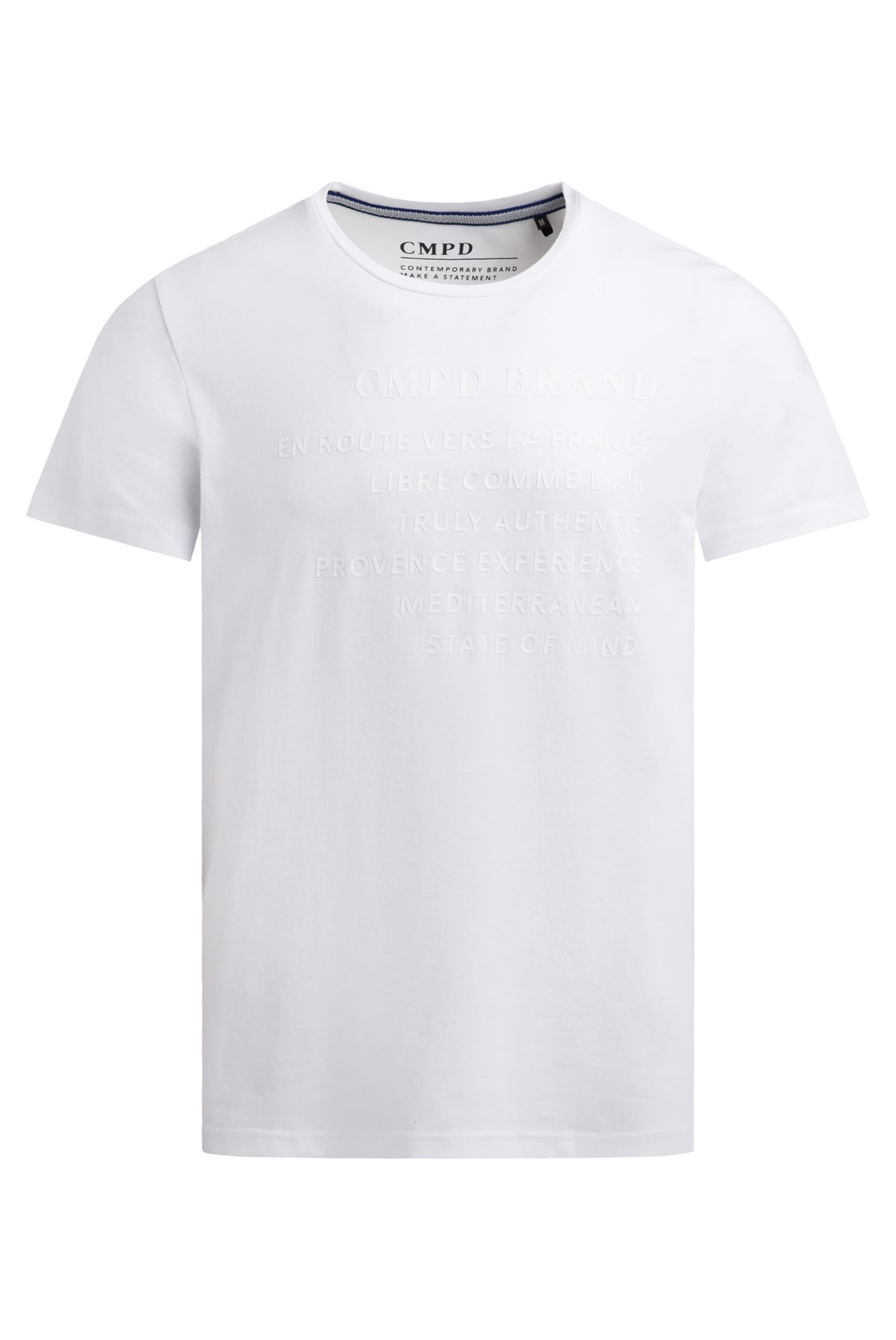 CMPD Shirt in White: front