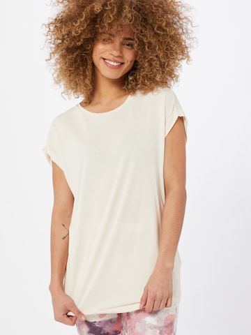 T-shirt Urban Classics en beige : devant