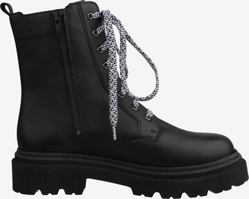 Lei by tessamino Schnürstiefelette 'Frizzi' in Schwarz