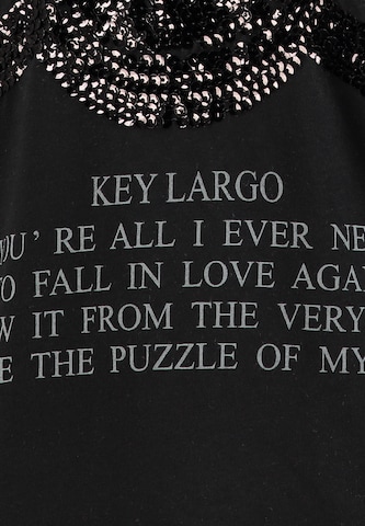 Key Largo Särk 'Bone', värv must