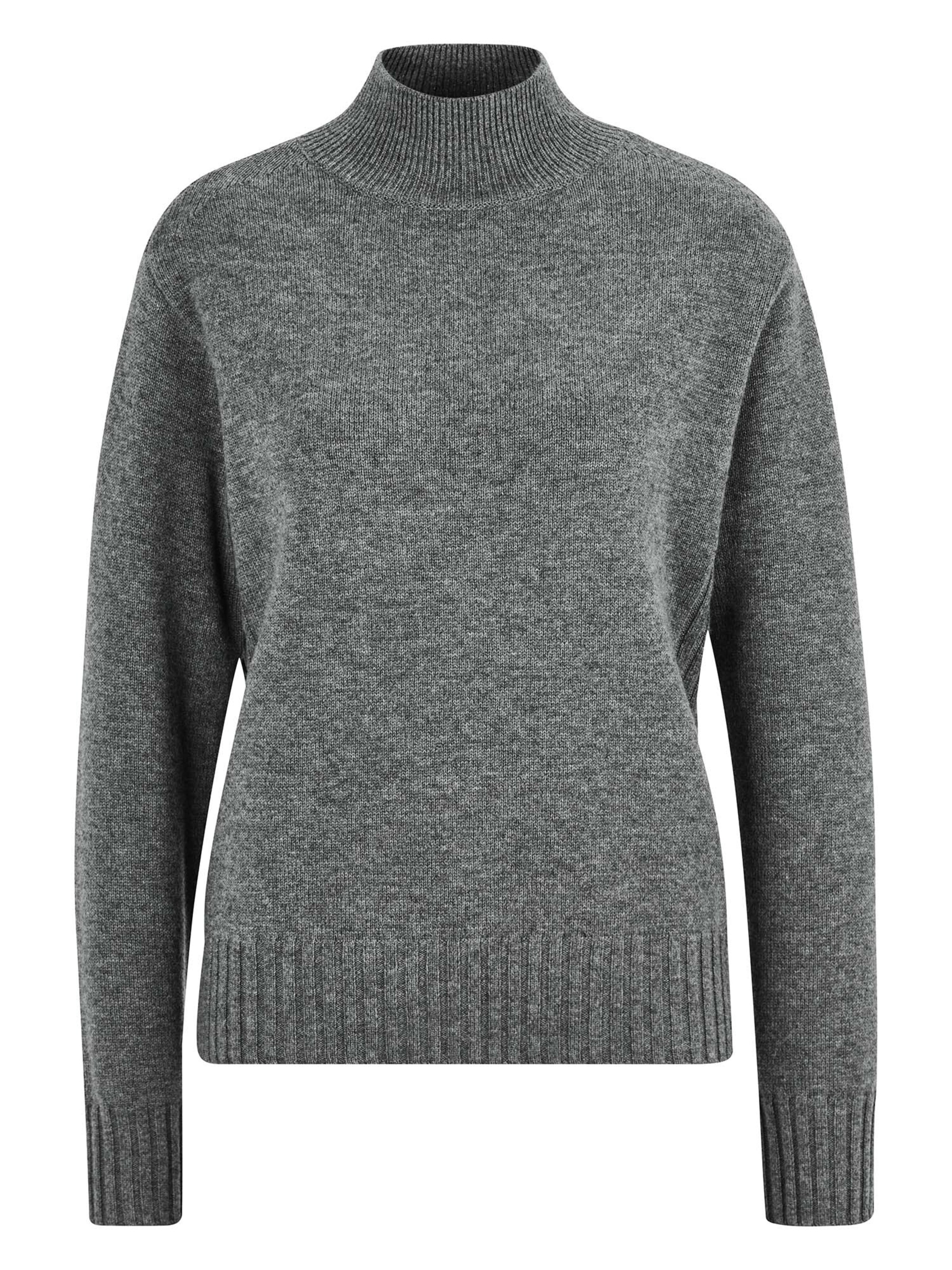 MADELEINE Trui in Grijs: voorkant