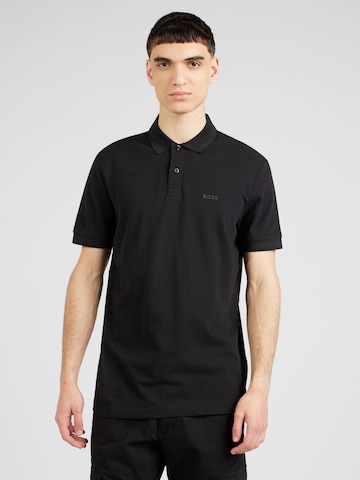 BOSS Poloshirt 'Pio1' in Schwarz: predná strana