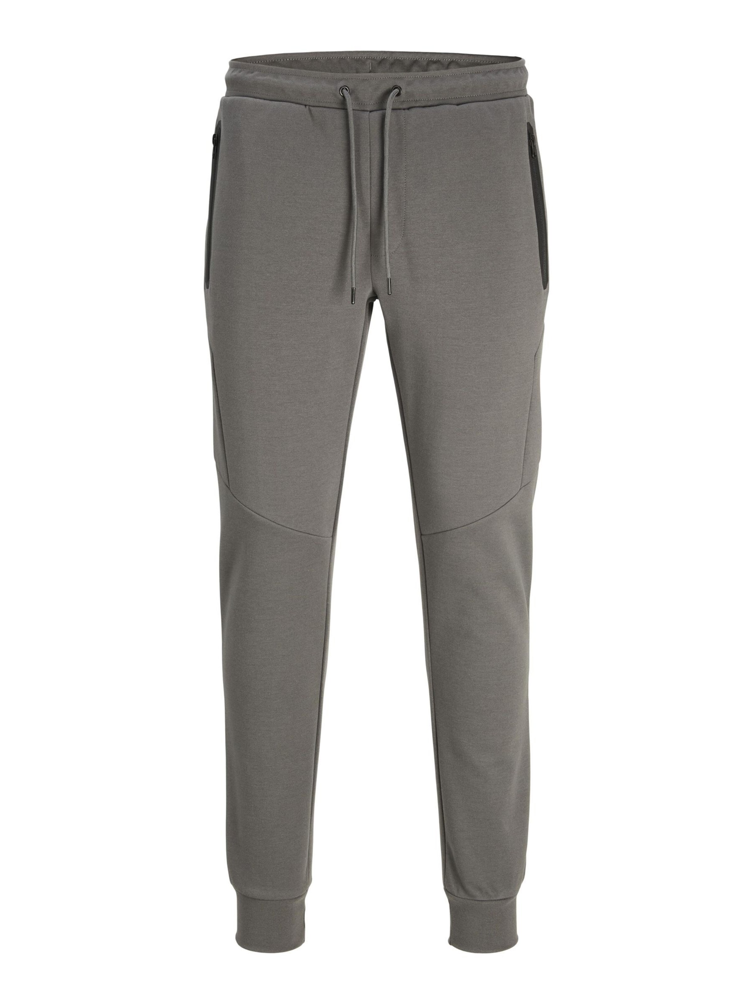 JACK & JONES Pants in Grey: front