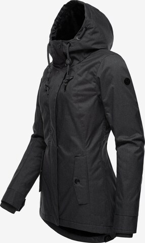 Ragwear Winter Jacket 'Monade' in Black