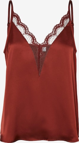 VERO MODA Top '10314595' in Brown: front