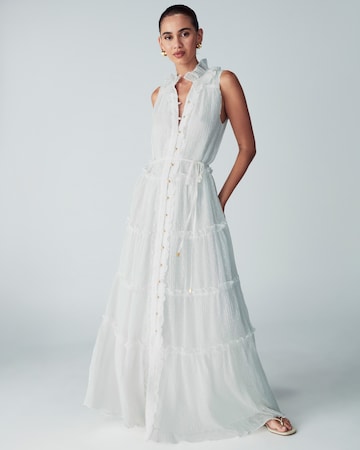 Robe de soirée 'Omaha' St MRLO en blanc : devant