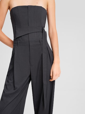 Tuta jumpsuit di Bershka in grigio