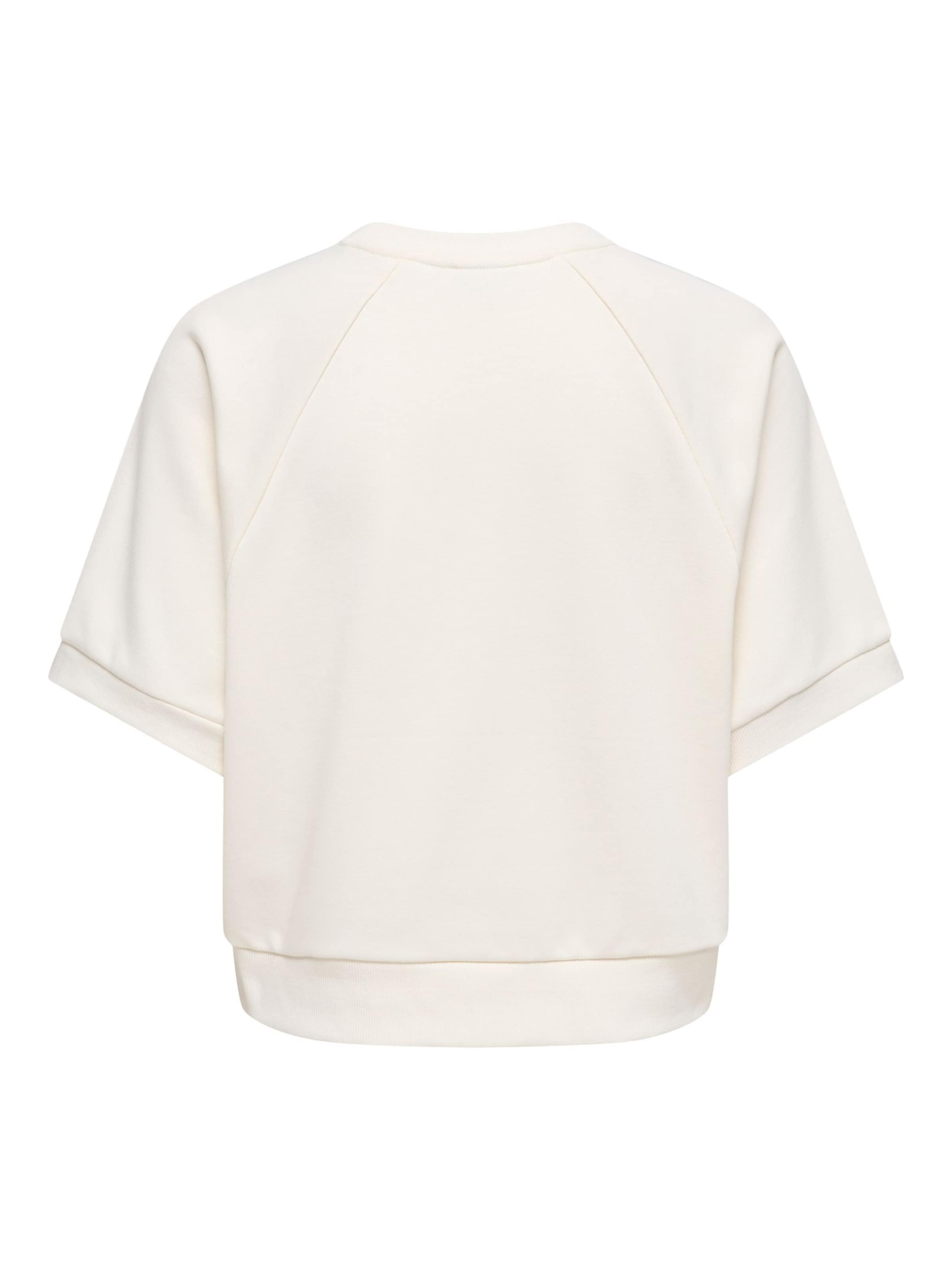 ONLY Sweatshirt 'ONLDaze' in Wit