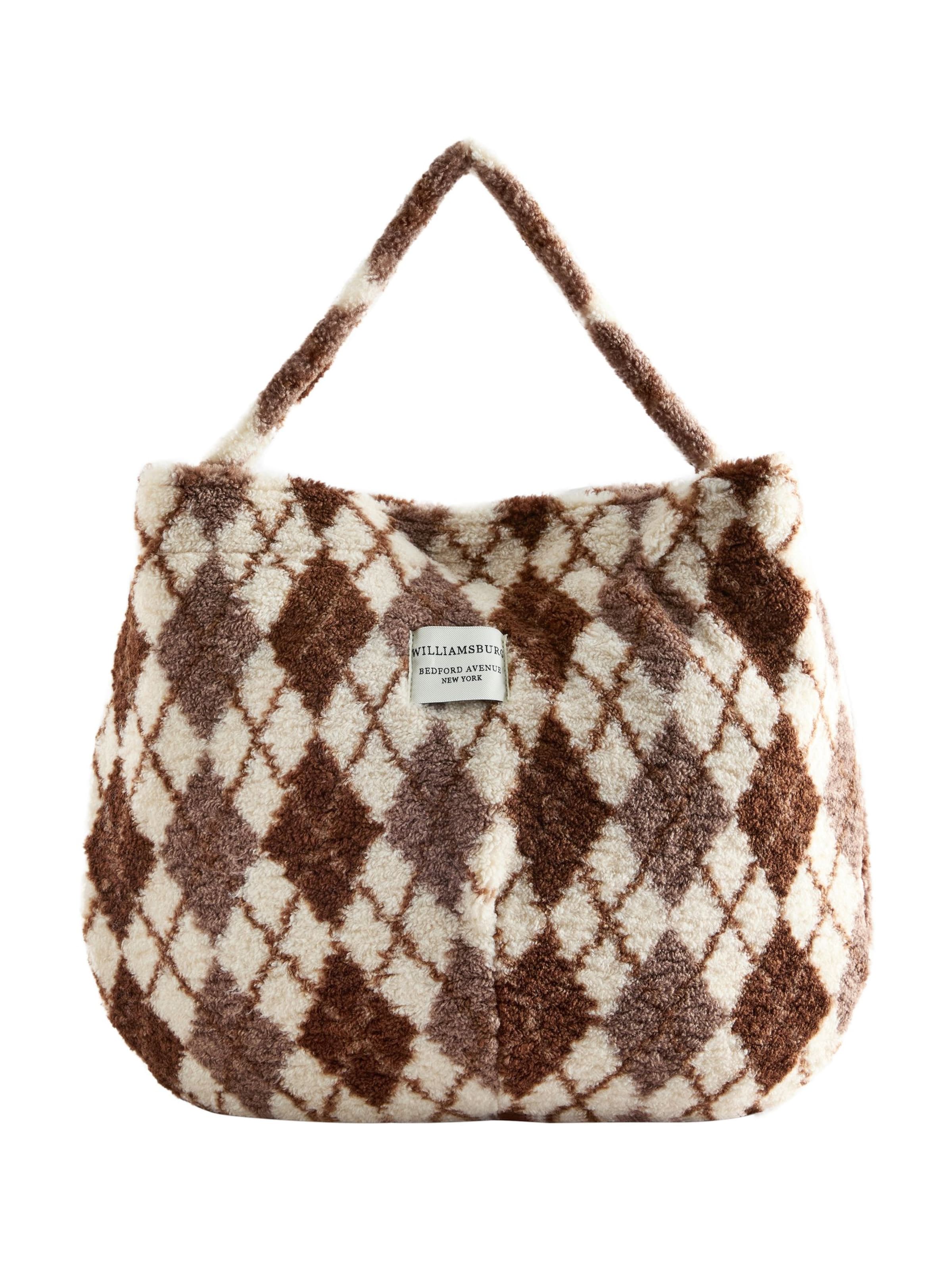 Geantă de umăr 'Borg' de la Next pe maro: față