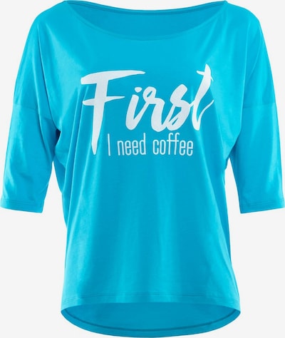 Winshape Tehnička sportska majica 'MCS001' u azur / bijela, Pregled proizvoda