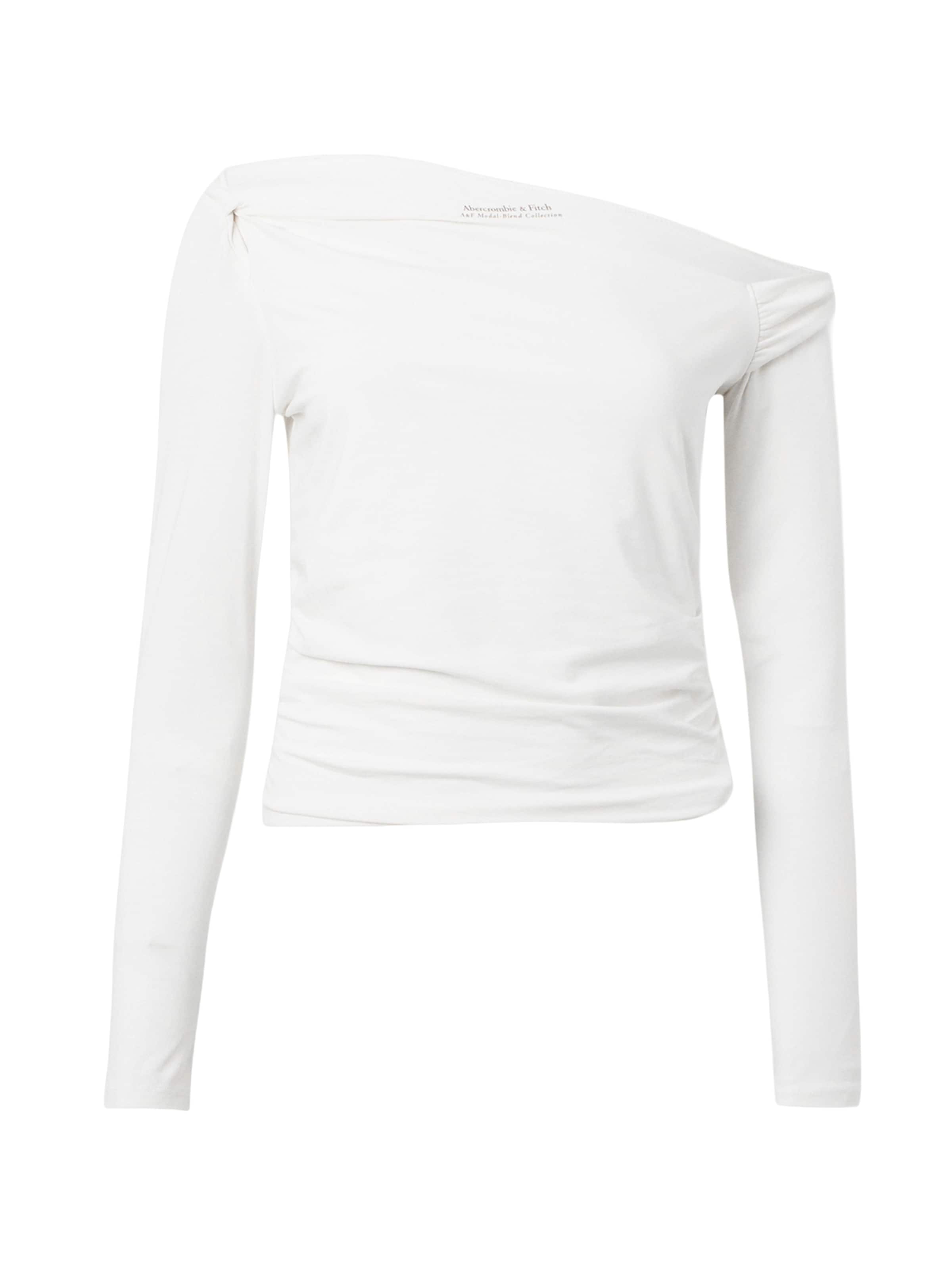 Abercrombie & Fitch Tričko - Béžová: predná strana