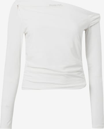 Abercrombie & Fitch Tričko - Béžová: predná strana