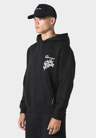 Sweat-shirt 'Sakura Wave' Irasuto Studios en noir